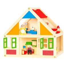 Кукольный домик 2 этажа