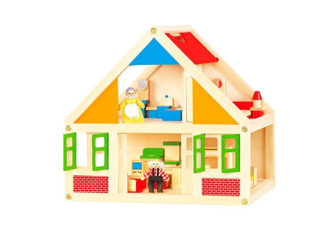 Ляльковий будиночок 2 поверхи