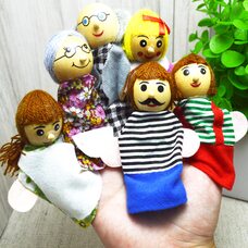 Пальчиковый театр «Человечки», 6 героев