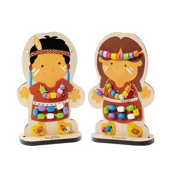 Шнуровка-куколки «Индейцы»