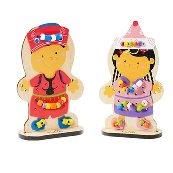 Шнуровка-куколки «Монголы»