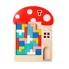 Логическая игра «Cменные блоки. Мухоморчик.»