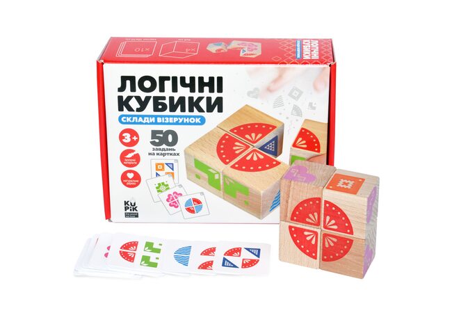 Набор кубиков «Сложи узор» (Игротеко)