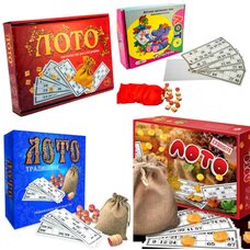 Игра «Лото» (с деревянными фишками)