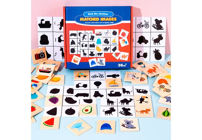 Лото «Что к чему относится?» (тени)