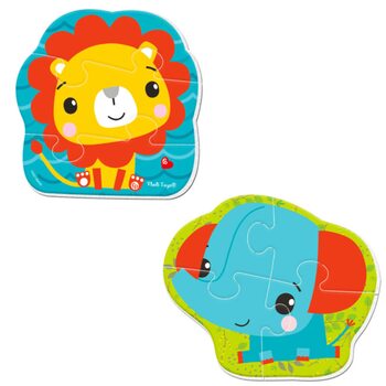 Магнитные беби-пазлы «Лев и Слон»