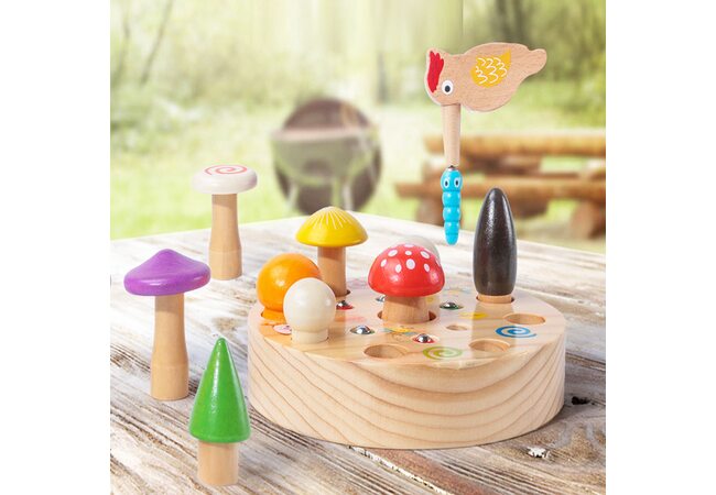 Магнитная игра «Грибная поляна»