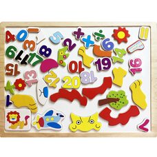 Магнитные цифры-знаки с доской «Лев»