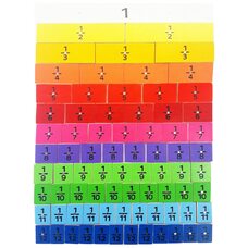 Магнитный набор «Части и дроби», 78 частей