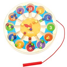 Магнитный лабиринт с шариками «Часики»