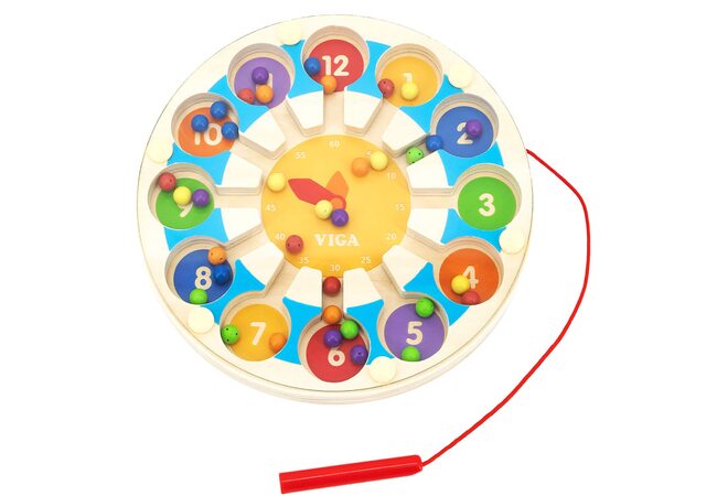 Магнитный лабиринт с шариками «Часики»