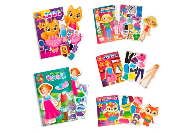 Магнитная игра «Гардероб»