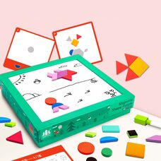 Магнитная Геометрическая мозаика со встроенной доской