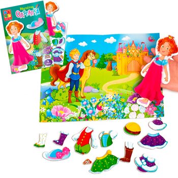 Магнитная игра «Гардероб. Прицесса.»