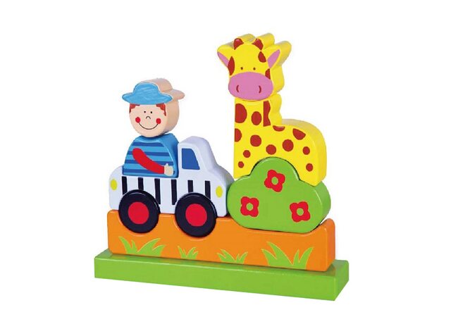 Магнитный конструктор «Сафари»