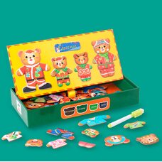 Магнитная игра «Гардероб» (мишки)