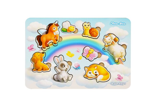 Зефирные вкладыши «Чудо зверята - 2» (маленькие) 