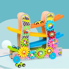 Запускаем машинки (большие горки)