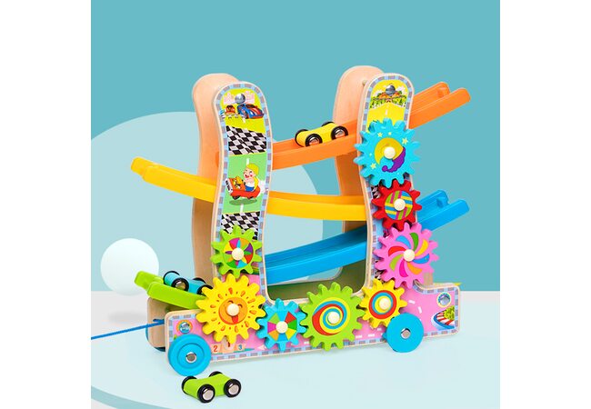 Запускаємо машинки (великі гірки)