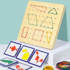 Деревянный математический планшет «Геоборд»