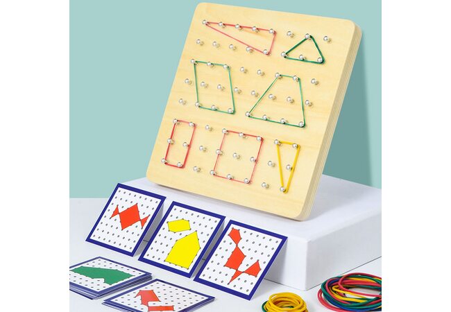 Деревянный математический планшет «Геоборд»