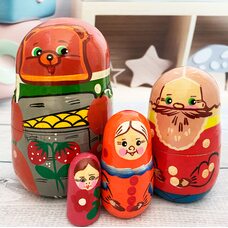 Матрешка «Маша и Медведь»