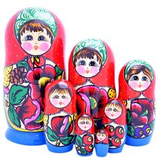 Матрешка «Народная» 7 в 1