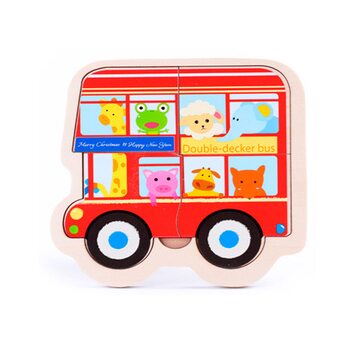 Мини-пазл «Автобус»