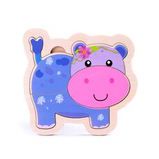 Мини-пазл «Бегемотик»