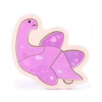 Мини-пазл «Дино фиолетовый»