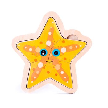 Мини-пазл «Морская звездочка»