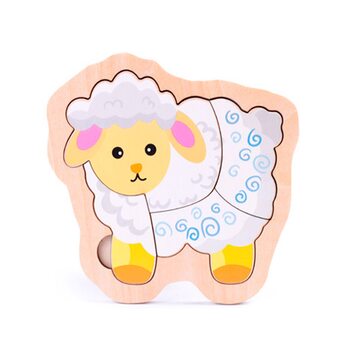 Мини-пазл «Овечка» 