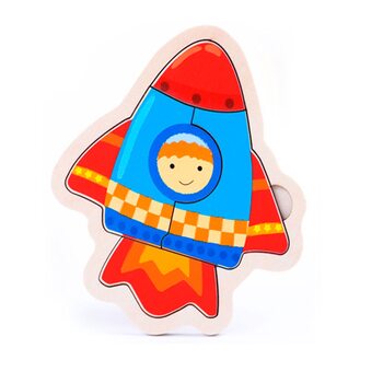 Мини-пазл «Ракета»
