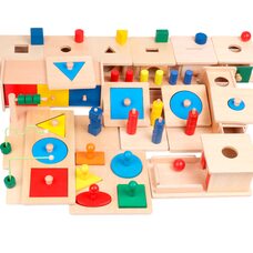 Дидактические Монтессори материалы