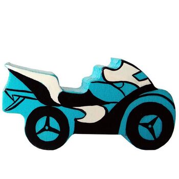 Деревянный мотоцикл