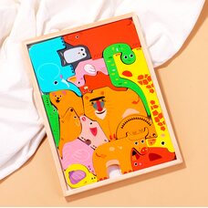 Мозаика «Африканские животные», 17 дет.