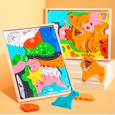 Мозаика «Африканские животные», 17 дет.