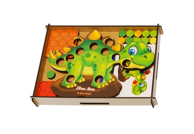 Мозаика-картинки «Динозаврик», 33 дет.