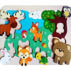 Мозаика «Лесные животные», 30 дет.