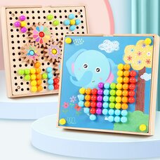 Мозаика «Шестеренки» с заданиями