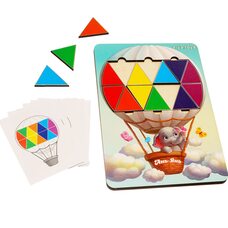 Игра «Слоник на воздушном шаре» (цвета)