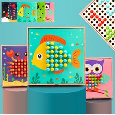 Мозаика «Узоры», красочная