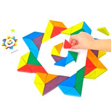 Цветные треугольники.