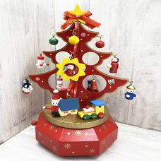 Музыкальная карусель «Елочка» (красная)