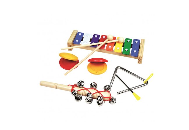 Музыкальный набор, 4 инструмента.