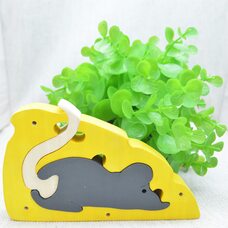 «Мышонок в сыре» 3D пазл, 3 дет.