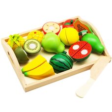 Деревянные фрукты (разрезные)
