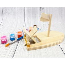 Детское творчество «Лодка»