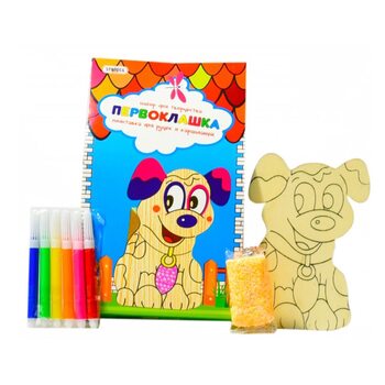 Набор для творчества «Пёсик» (подставка под ручки и карандаши)