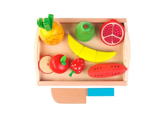 Разрезные фрукты на магните